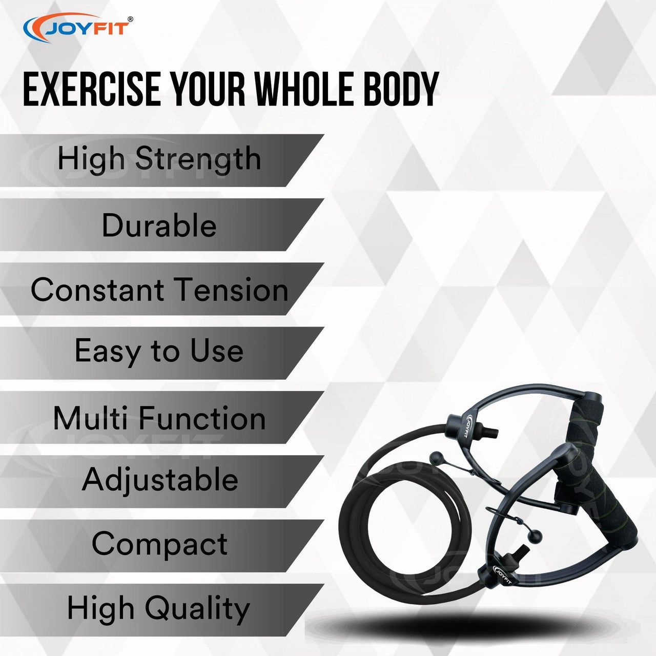 Adjustable Resistance Tube Combo (Full-Set) - Joyfit