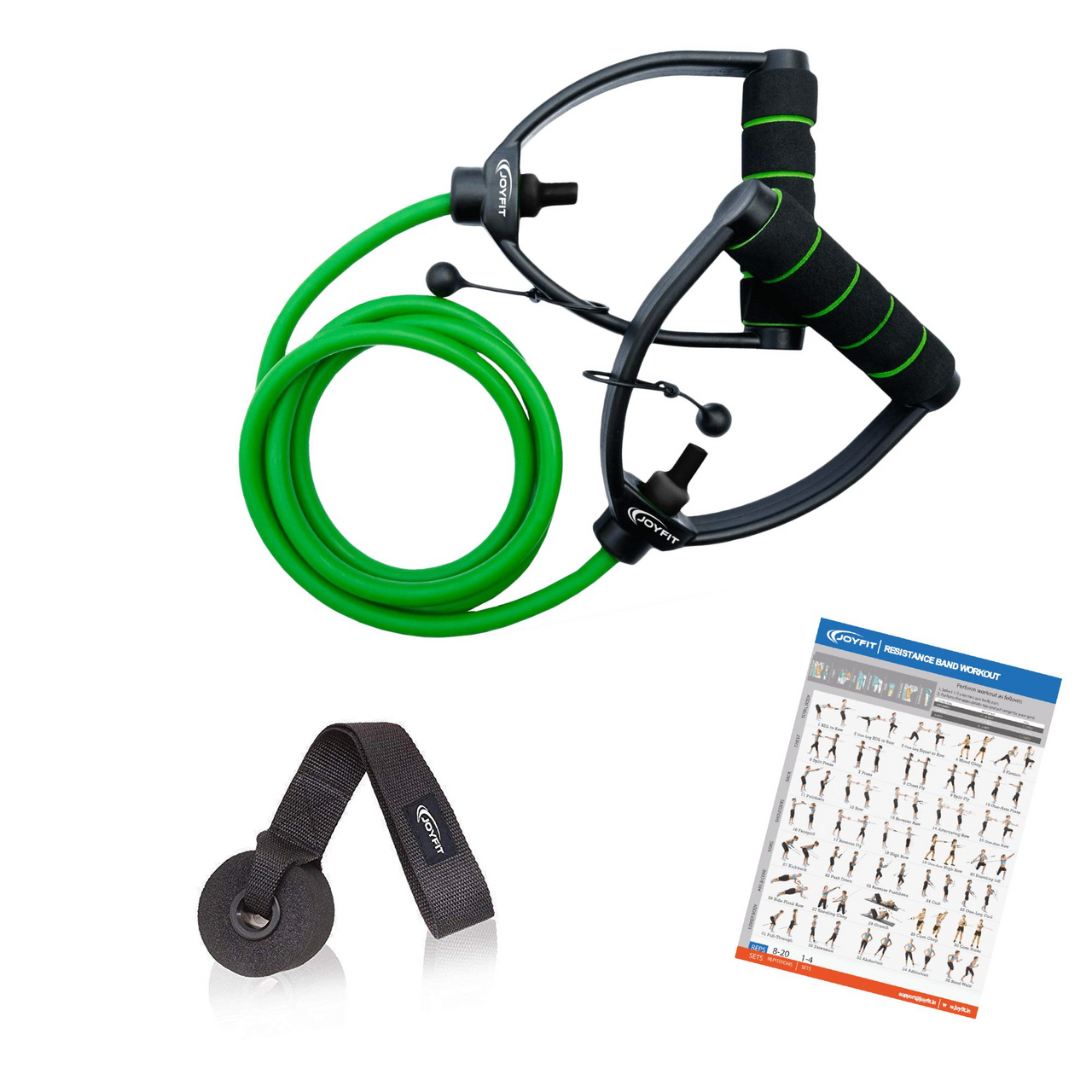 Joyfit resistance tube. Best resistance bands