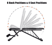 Thumbnail for Adjustable Fitness Bench positions - Joyfit