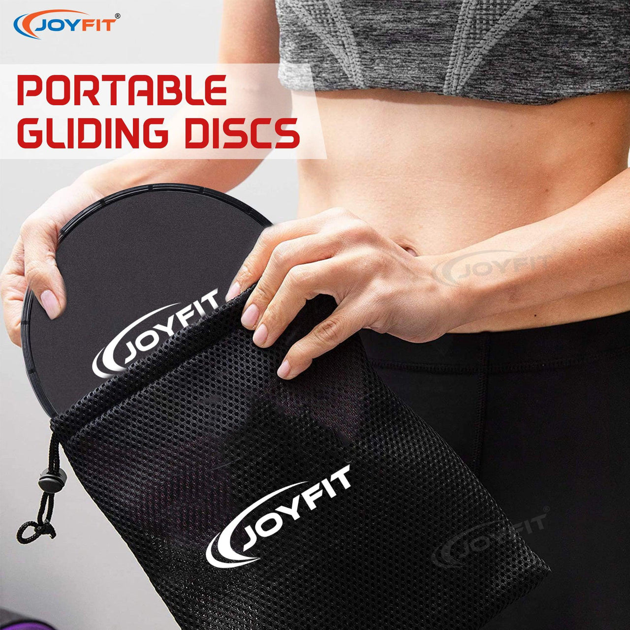 Dual Sided Exercise Gliding Discs/Core Sliders - Joyfit