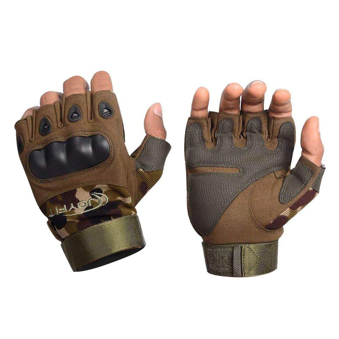 Gym Gloves with Wrist Wraps - Joyfit