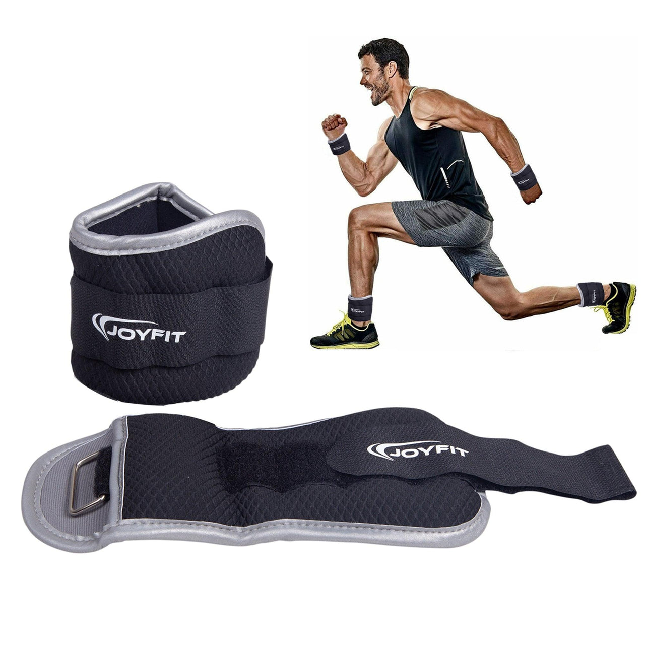 Adjustable Ankle/Wrist Weight (Pair) - Joyfit