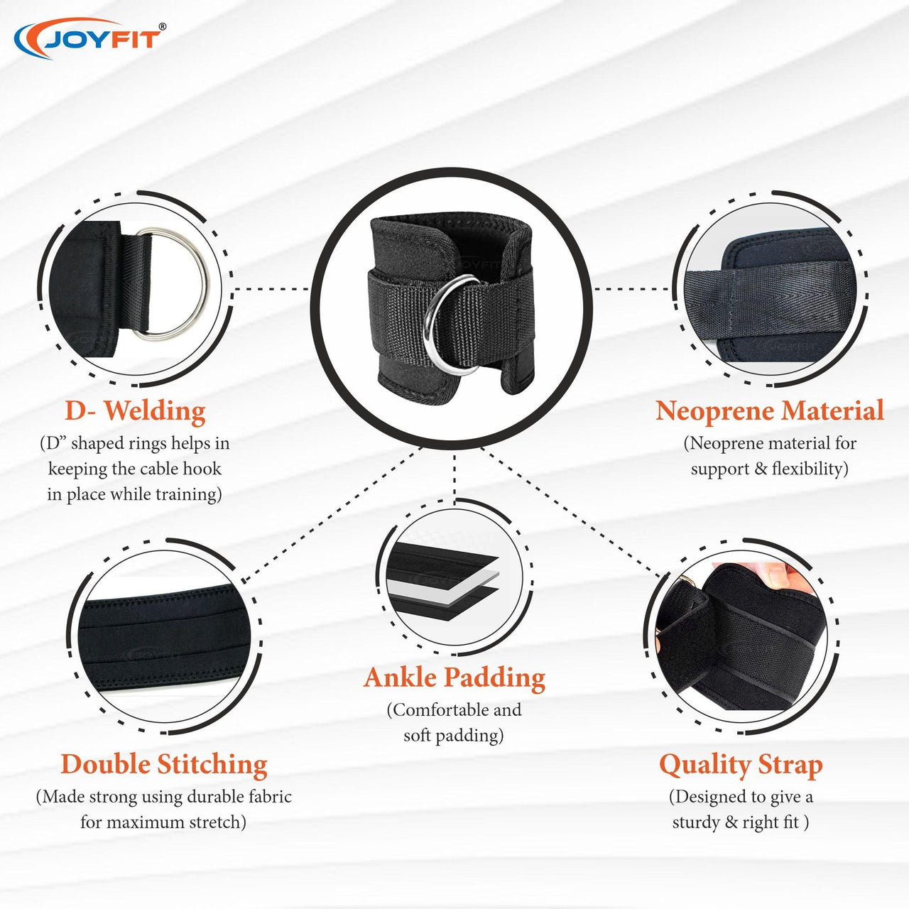 ankle support with strap
