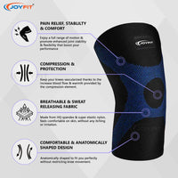 Thumbnail for Knee Compression Sleeves For Knee-Support & Pain Relief - Joyfit
