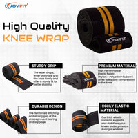 Thumbnail for Knee Wraps for Weightlifting - Joyfit