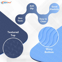 Thumbnail for Anti Slip Yoga Mats For Meditation & Fitness Workouts - Joyfit