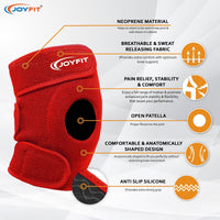 Thumbnail for Knee Caps with Anti Slip Silicone Lining Knee Brace (Pair) - Joyfit