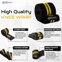 Thumbnail for Knee Wraps for Weightlifting - Joyfit