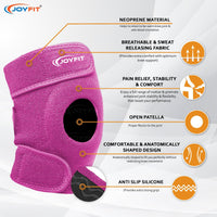 Thumbnail for Knee Caps with Anti Slip Silicone Lining Knee Brace (Pair) - Joyfit