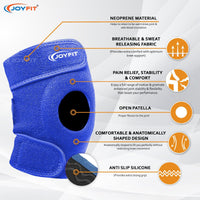 Thumbnail for Knee Caps with Anti Slip Silicone Lining Knee Brace (Pair) - Joyfit