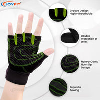 Thumbnail for High-quality Gloves with Thick Wrist Wrap - Joyfit