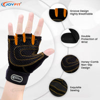 Thumbnail for High-quality Gloves with Thick Wrist Wrap - Joyfit
