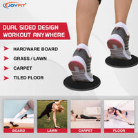 Thumbnail for Dual Sided Exercise Gliding Discs/Core Sliders - Joyfit