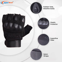 Thumbnail for Gym Gloves with Wrist Wraps - Joyfit