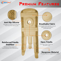 Thumbnail for Adjustable Knee Support Brace(Pair) - Joyfit