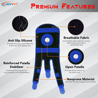 Thumbnail for Adjustable Knee Support Brace(Pair) - Joyfit