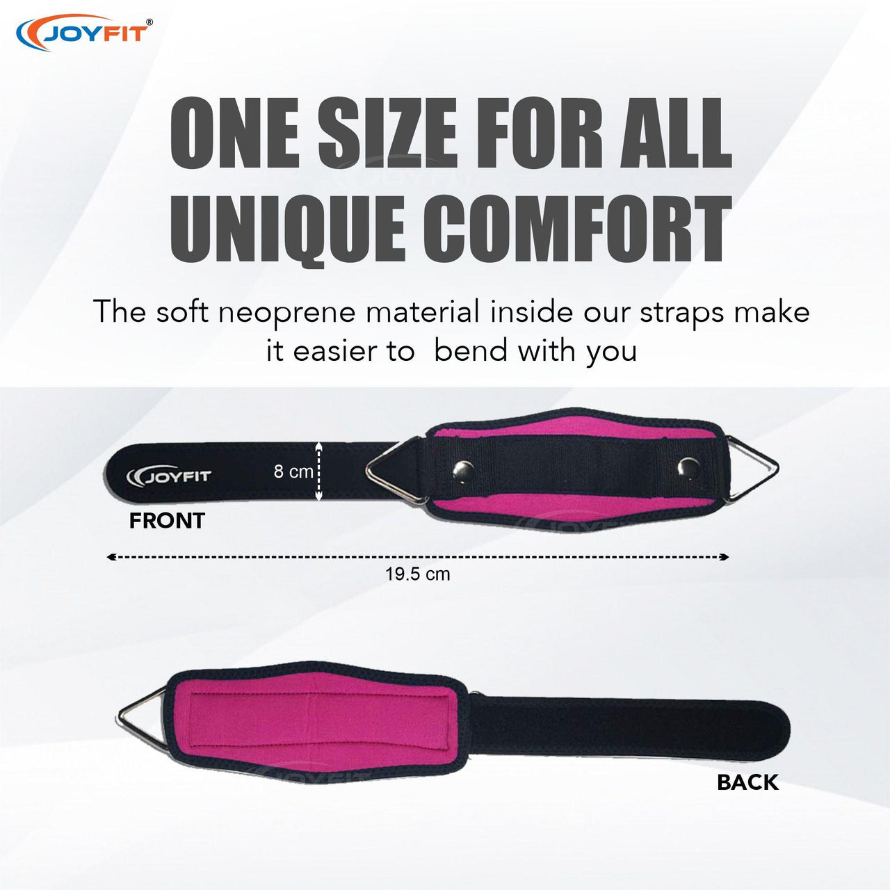 One size ankle straps
