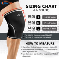 Thumbnail for Short Knee Sleeves for Complete Knee Support - Joyfit