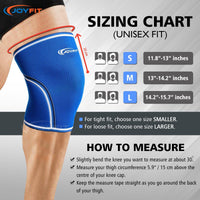 Thumbnail for Short Knee Sleeves for Complete Knee Support - Joyfit