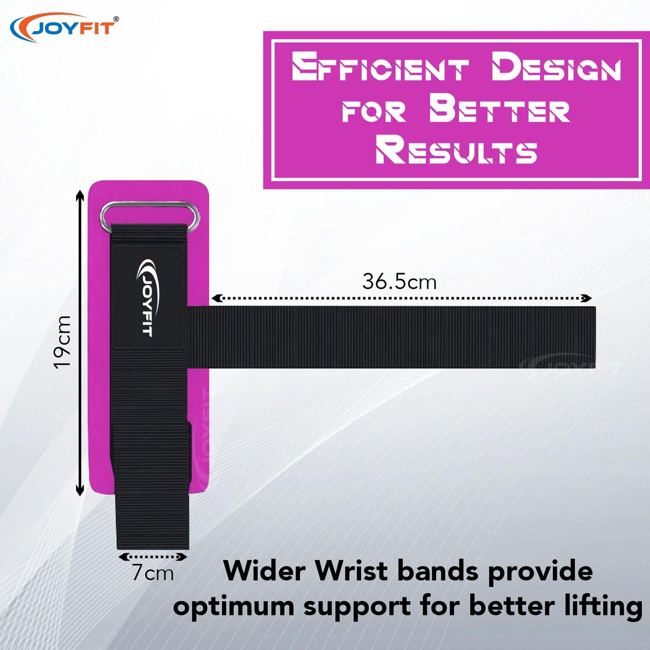 Joyfit Weightlifting Straps (Pair) - Joyfit