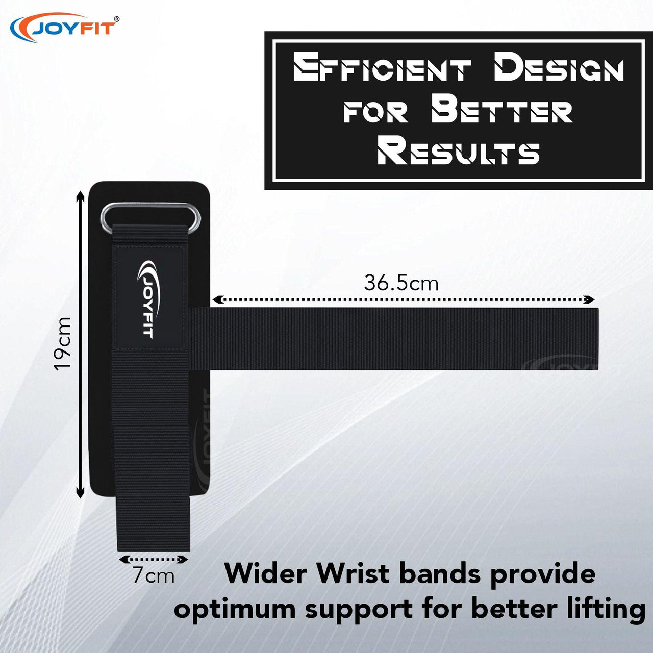 Joyfit Weightlifting Straps (Pair) - Joyfit