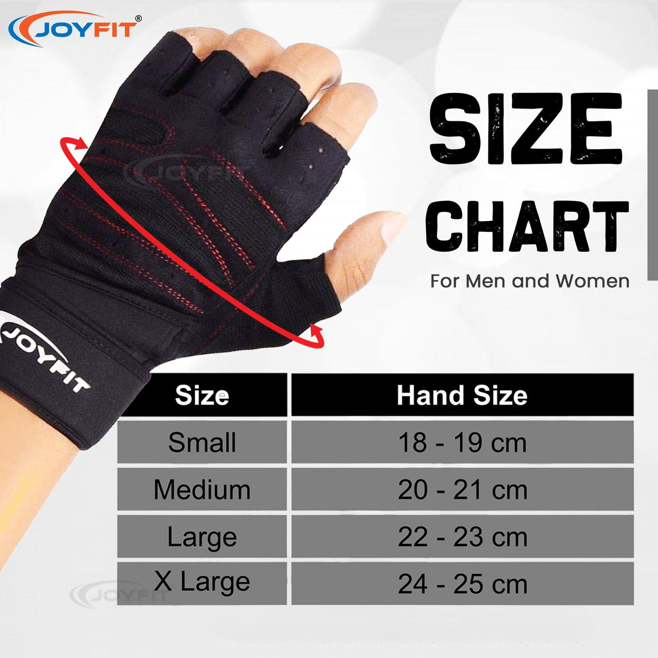 High-quality Gloves with Thick Wrist Wrap - Joyfit