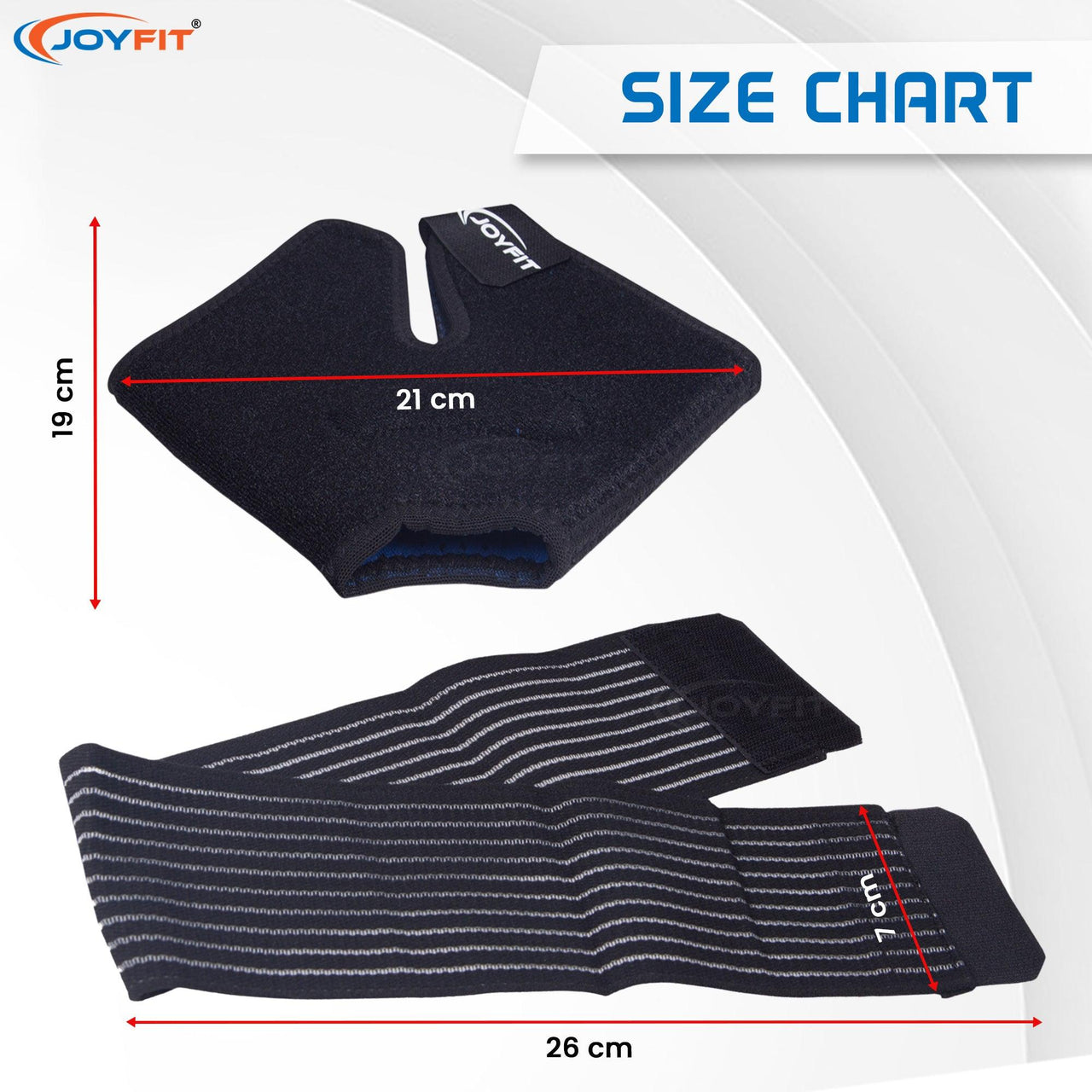 Adjustable Ankle Support Brace with Straps - Joyfit