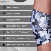 Thumbnail for Knee Wraps for Weightlifting - Joyfit