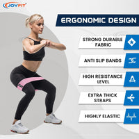 Thumbnail for Non-slip, Elastic Hip Bands Set - Joyfit