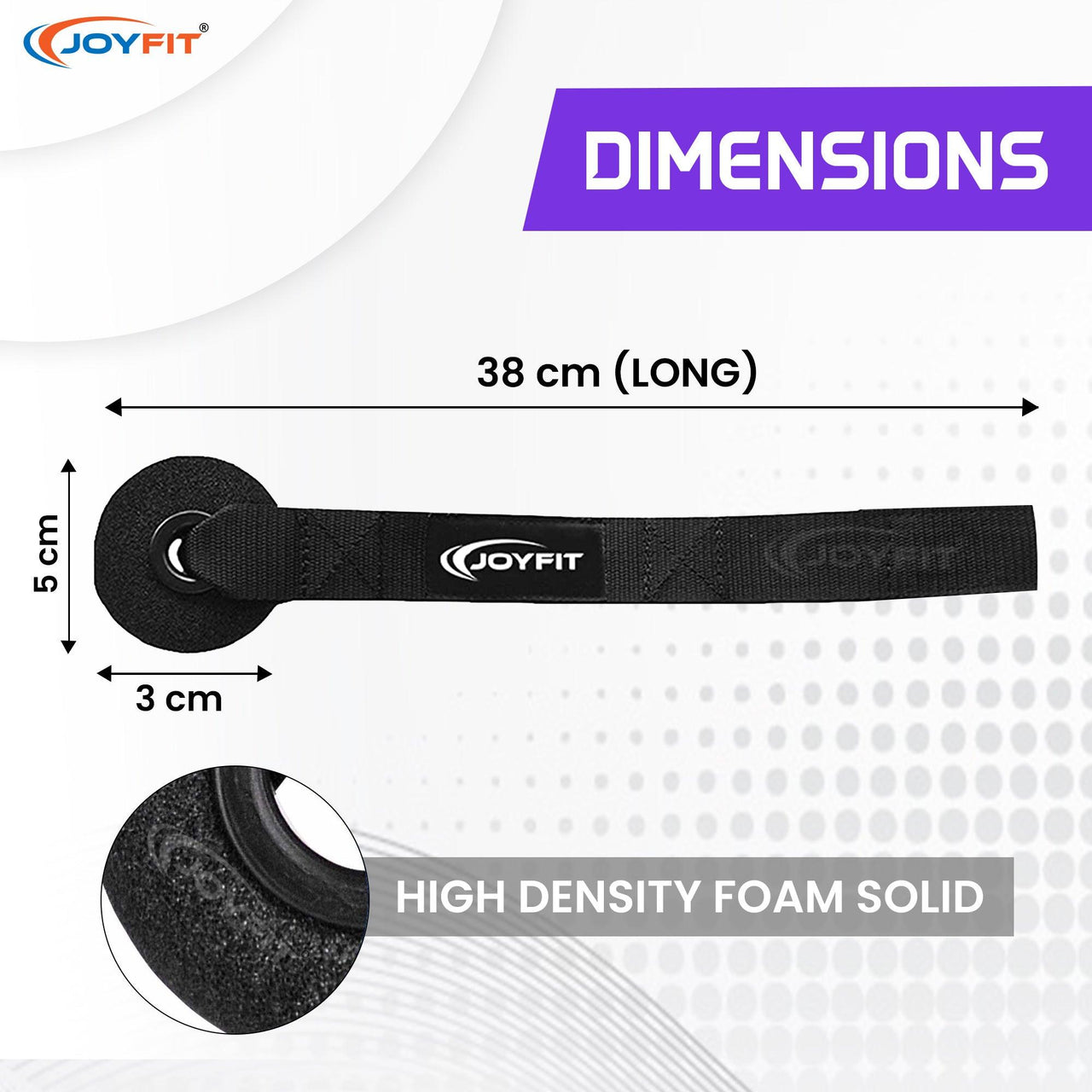 Door Anchor with Loop connector (Black) - Joyfit