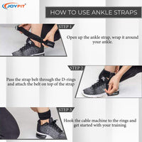 Thumbnail for Ankle Straps With D Ring - Joyfit