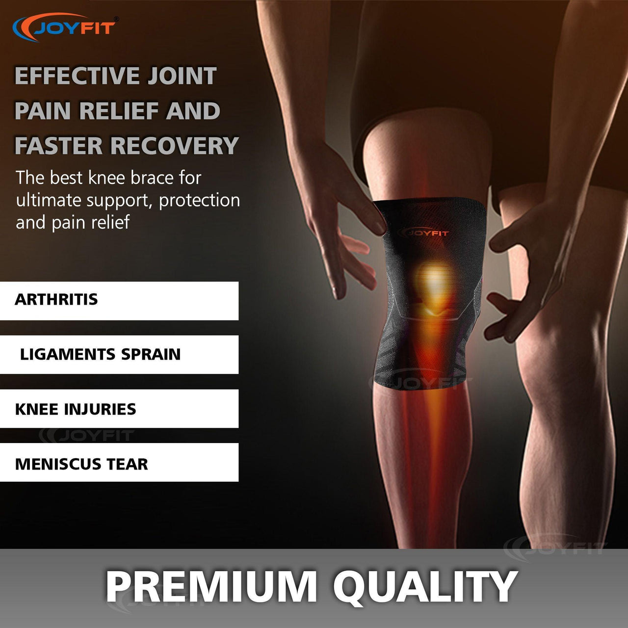 Knee Sleeves for Versatile Knee Support - Joyfit