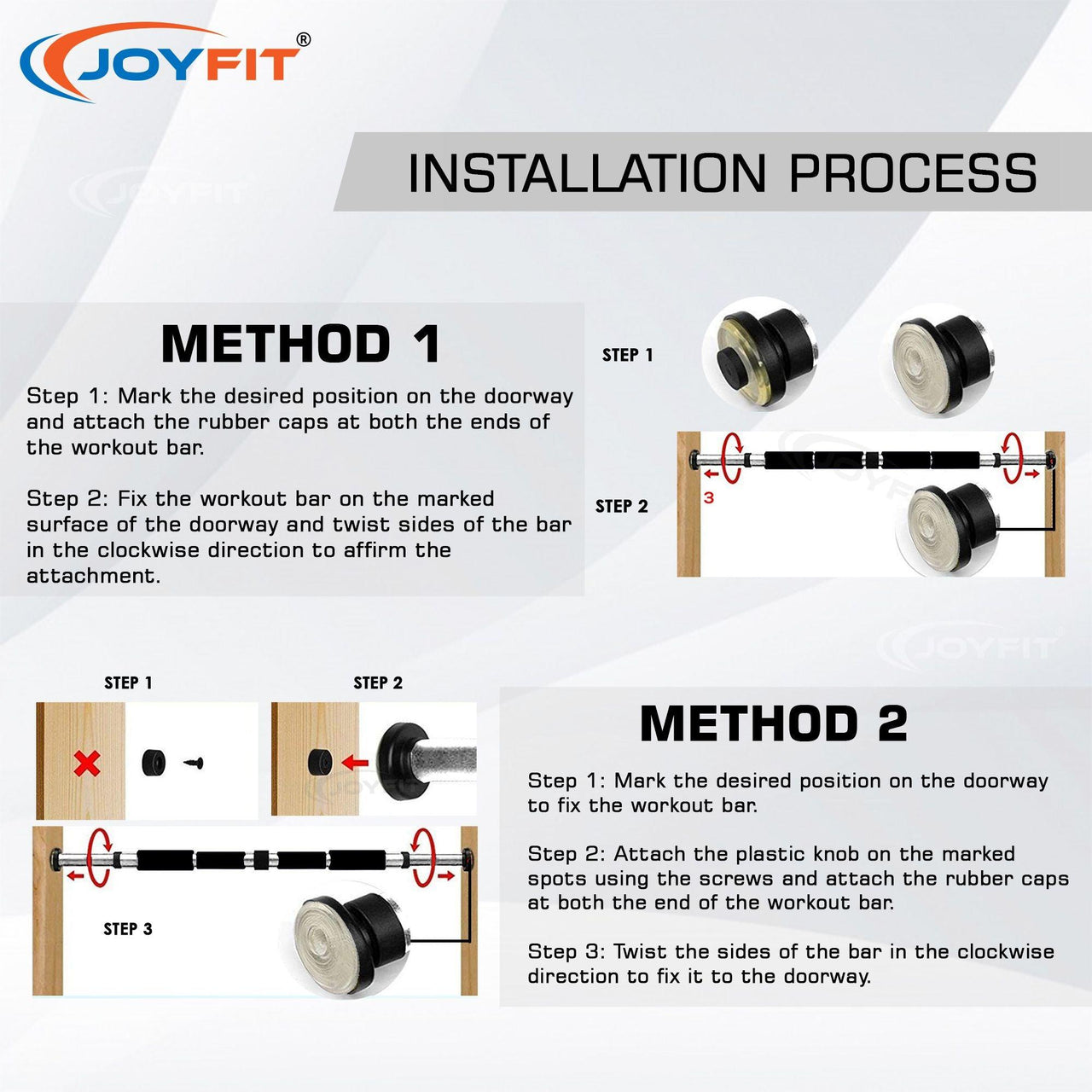 Doorway pull up bar