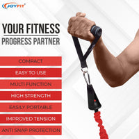 Thumbnail for Resistance Tube With Cloth Cover - Joyfit