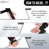 Thumbnail for Joyfit Weightlifting Straps (Pair) - Joyfit