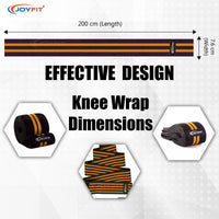 Thumbnail for Knee Wraps for Weightlifting - Joyfit