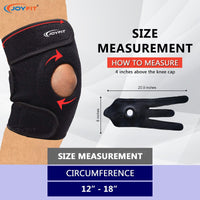 Thumbnail for Knee Caps with Anti Slip Silicone Lining Knee Brace (Pair) - Joyfit