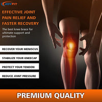 Thumbnail for Knee Cap with Anti Slip Silicone Lining (Single) - Joyfit