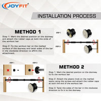 Thumbnail for Pull up Bar with strong Hand Grip - Joyfit