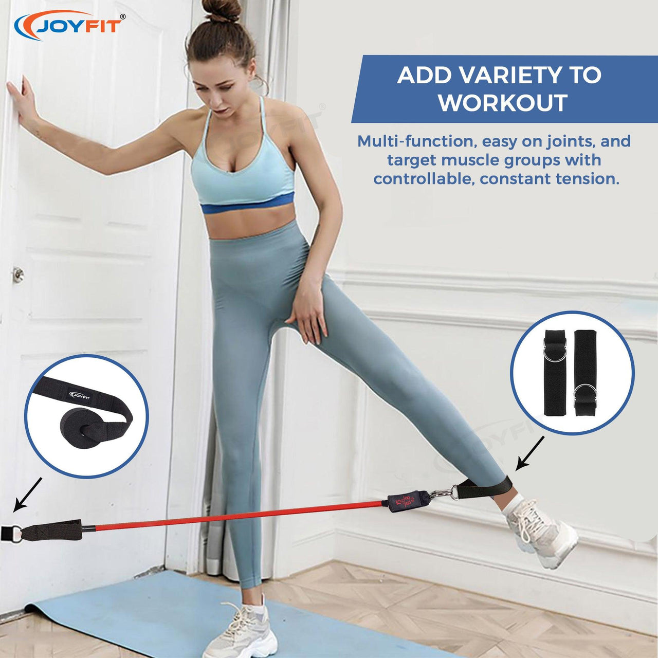Resistance Tube (Set of 8) - Joyfit
