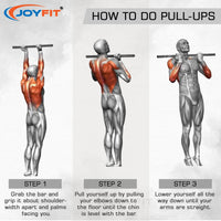 Thumbnail for Pull up Bar with strong Hand Grip - Joyfit