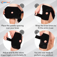 Thumbnail for Adjustable Knee Support Brace(Pair) - Joyfit