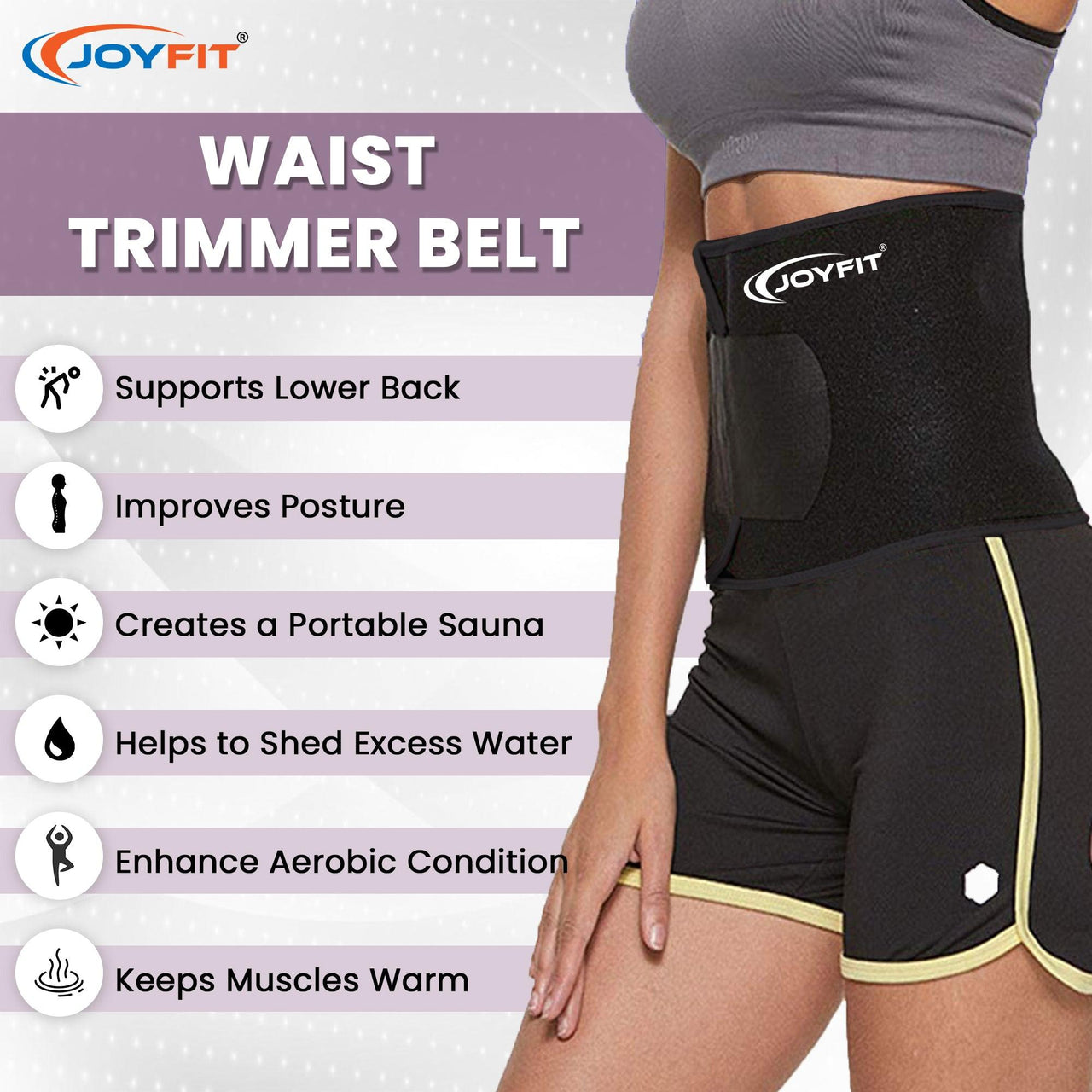Sweat Belt for Fat-Burning - Joyfit