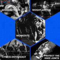 Thumbnail for Knee Wraps for Weightlifting - Joyfit