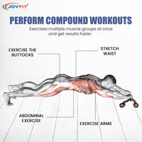 Thumbnail for Ab Roller Machine for Strength Training - Joyfit