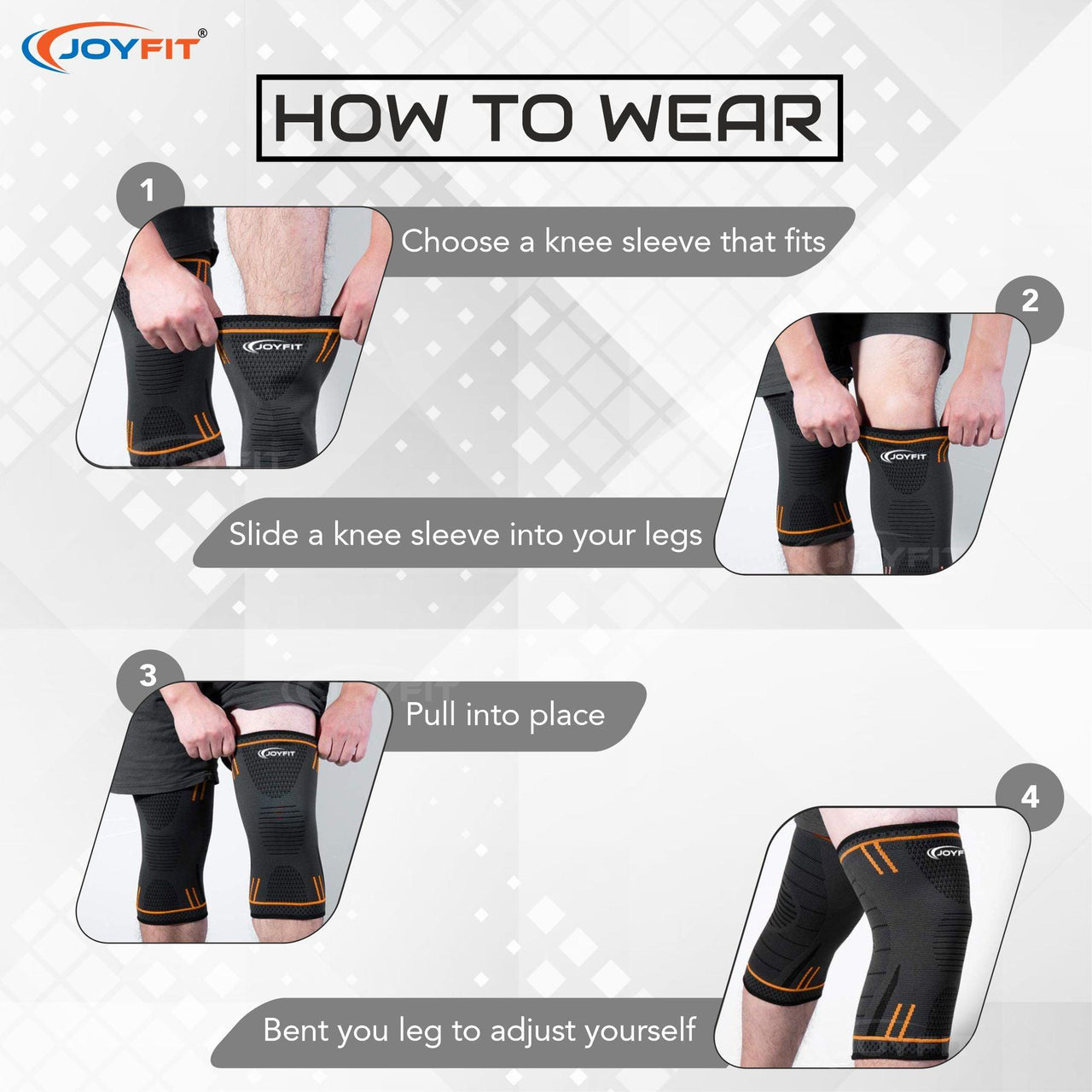 How to wear Knee wraps