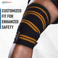 Thumbnail for Knee Wraps for Weightlifting - Joyfit