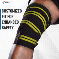 Thumbnail for Knee Wraps for Weightlifting - Joyfit