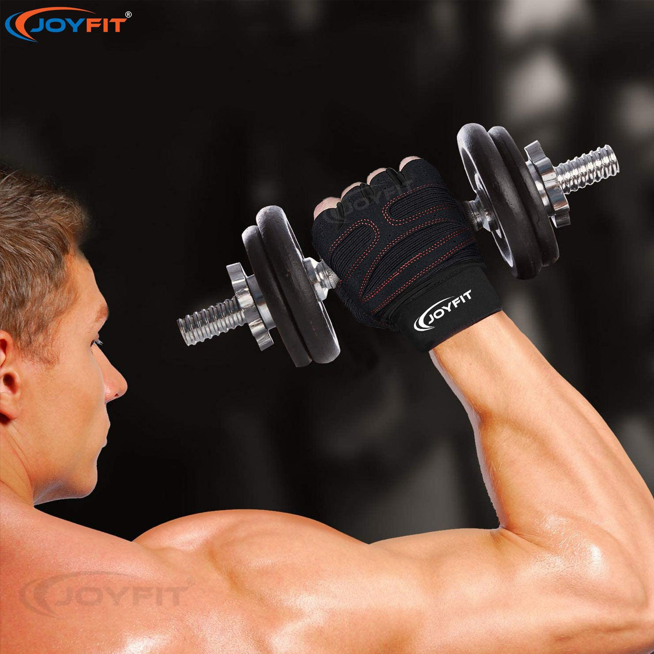 High-quality Gloves with Thick Wrist Wrap - Joyfit