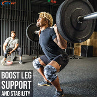 Thumbnail for Knee Wraps for Weightlifting - Joyfit